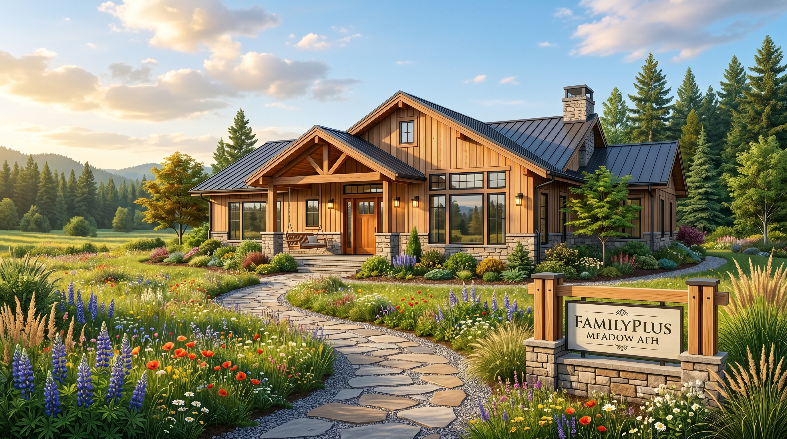 FamilyPLUS Meadow AFH residential setting